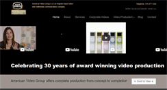 Desktop Screenshot of americanvideogroup.com